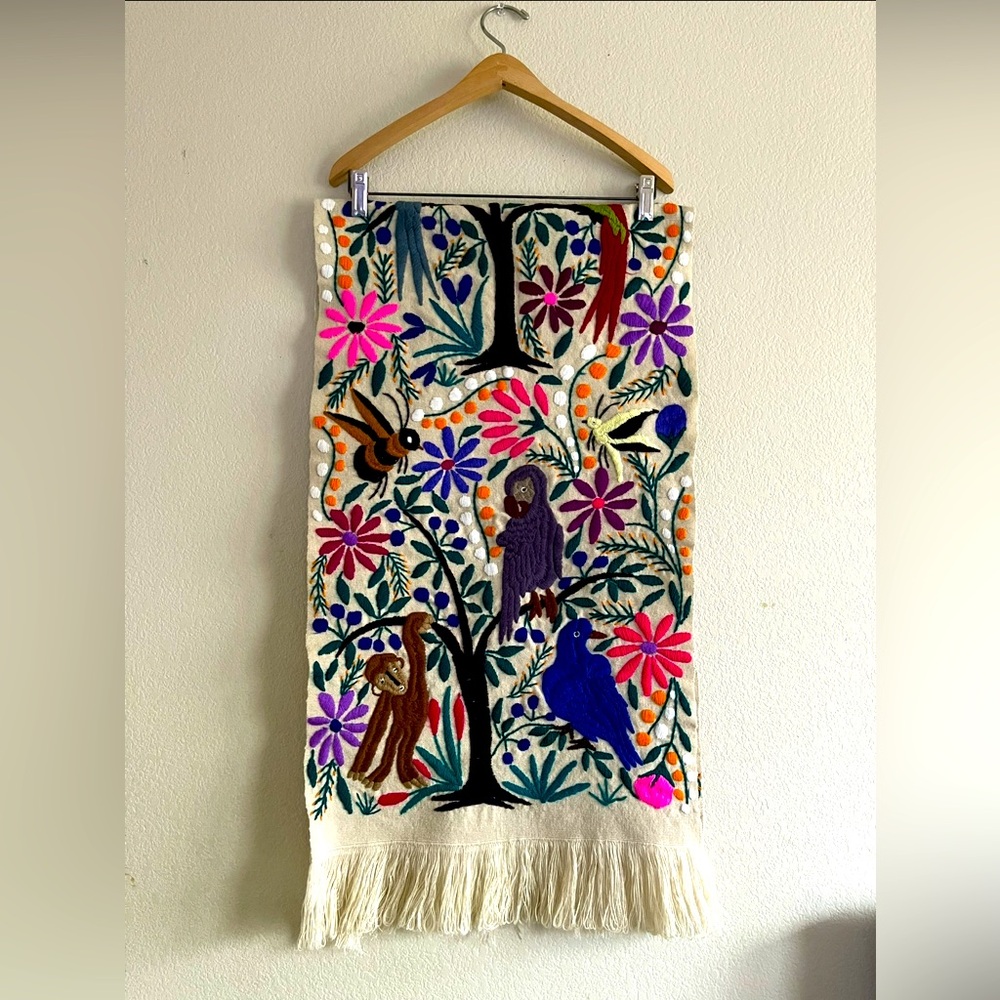 Table Runner Handmade In Oaxaca